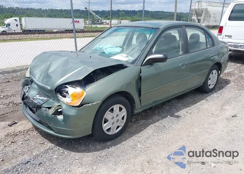 2003 Honda Civic Lx from USA, damaged, VIN 2HGES16543H615872